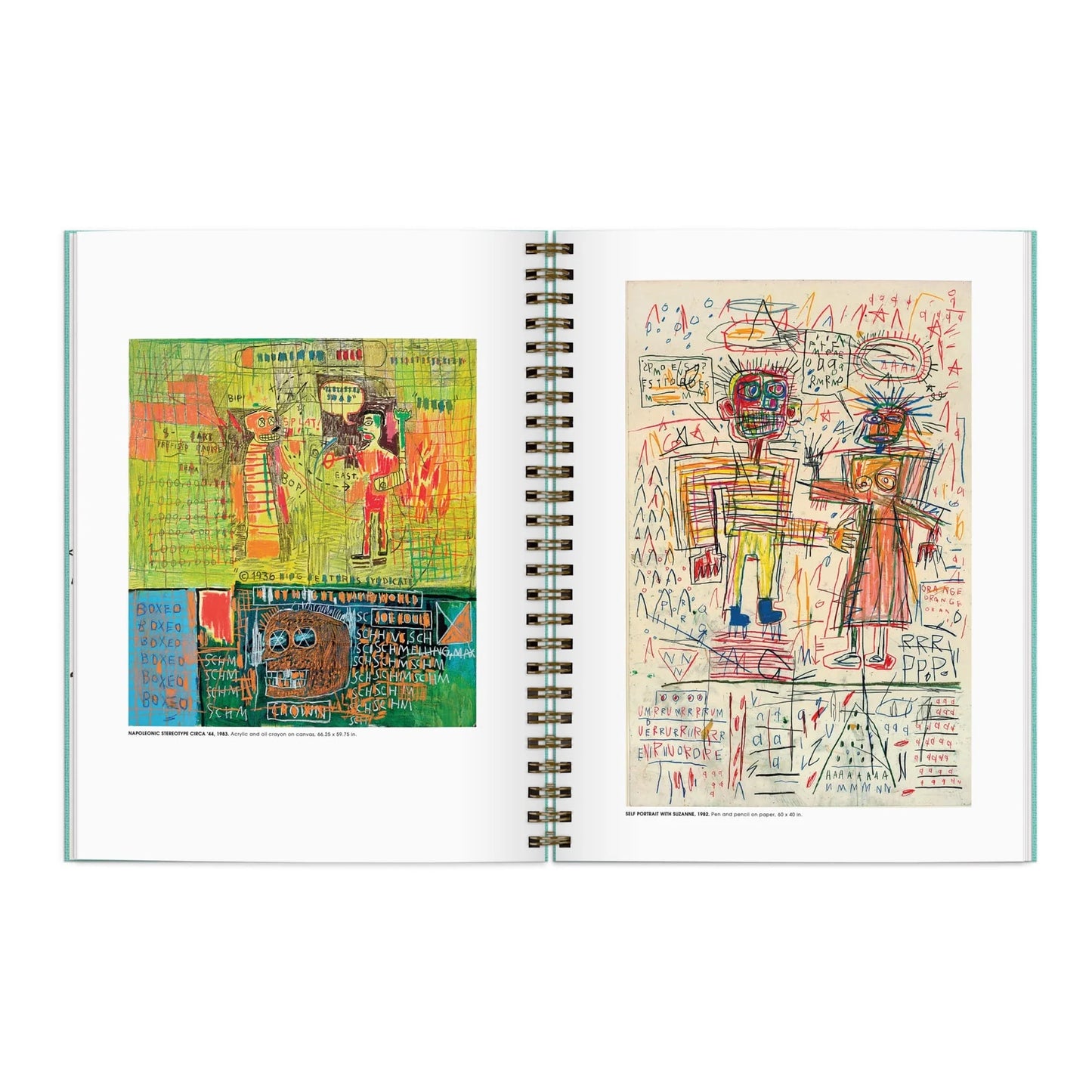 Jean-Michel Basquiat Inspirational Sketchbook