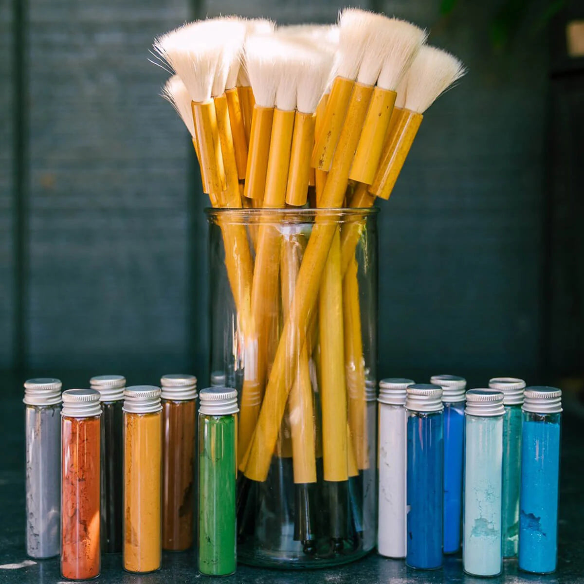 Japanese-Inspired Paint Brush