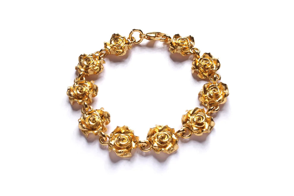 Rosette Chain Bracelet