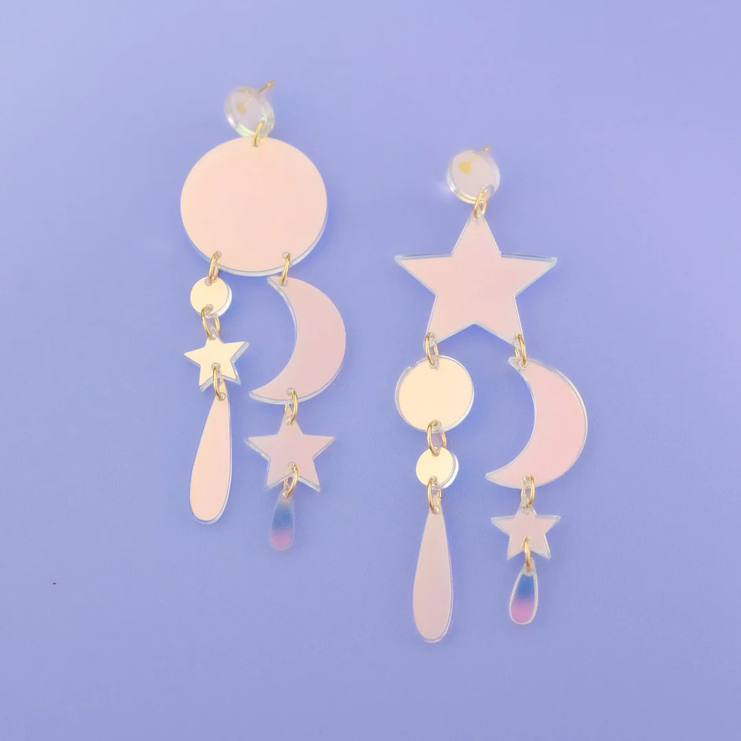 Stella Celestial Dangly Earrings