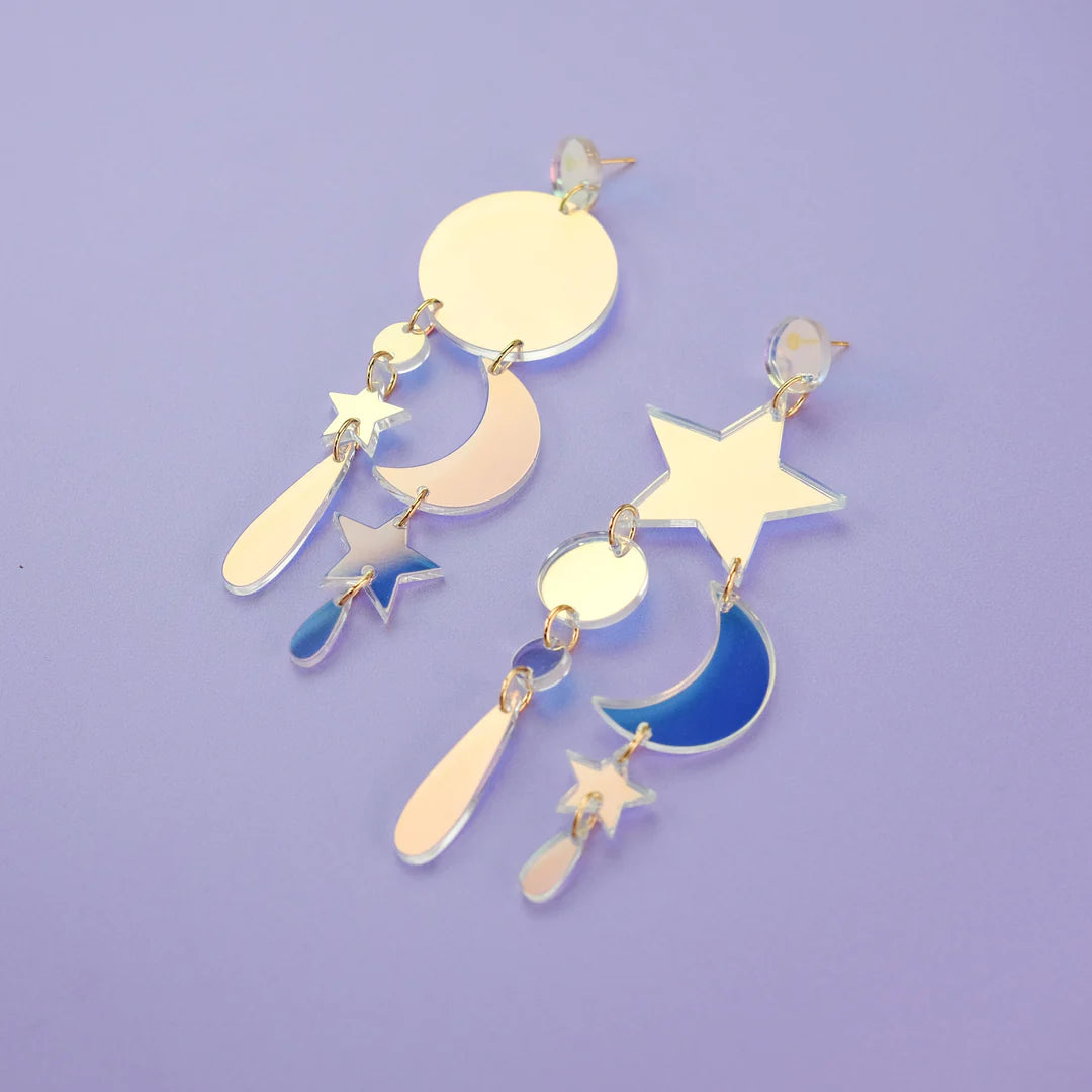 Stella Celestial Dangly Earrings