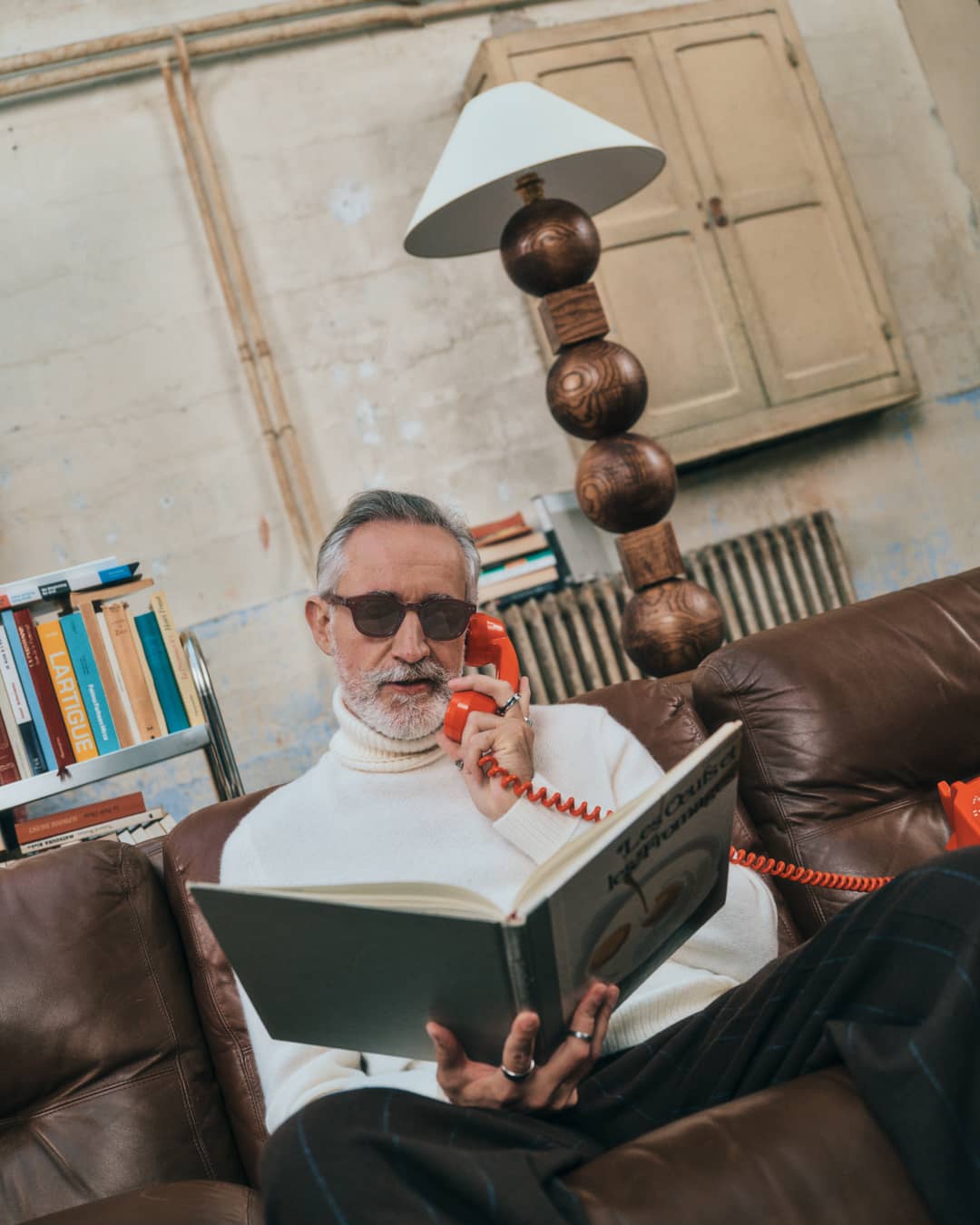 IZIPIZI Chapters Collection Sunglasses - #C Old Leather