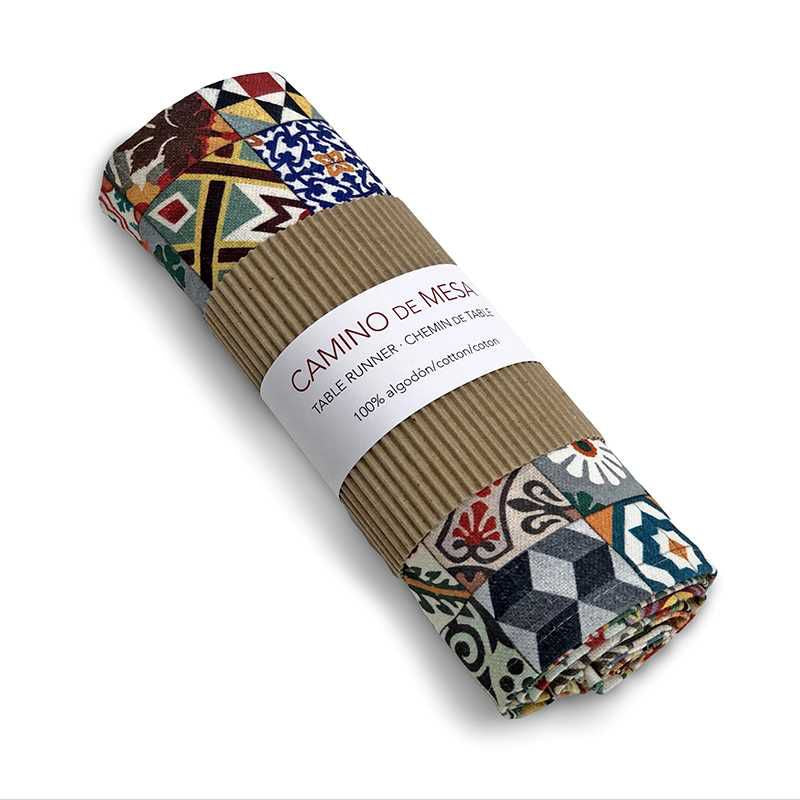 Barceloning Tiles Table Runner