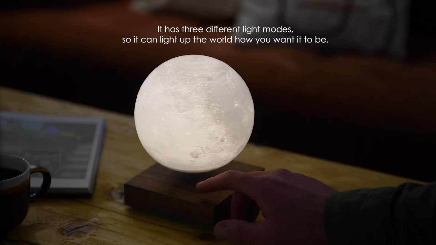 Levitating Smart Moon Lamp