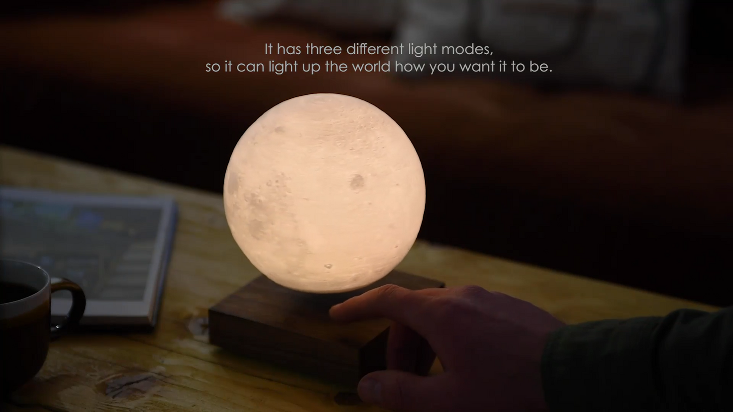 Levitating Smart Moon Lamp