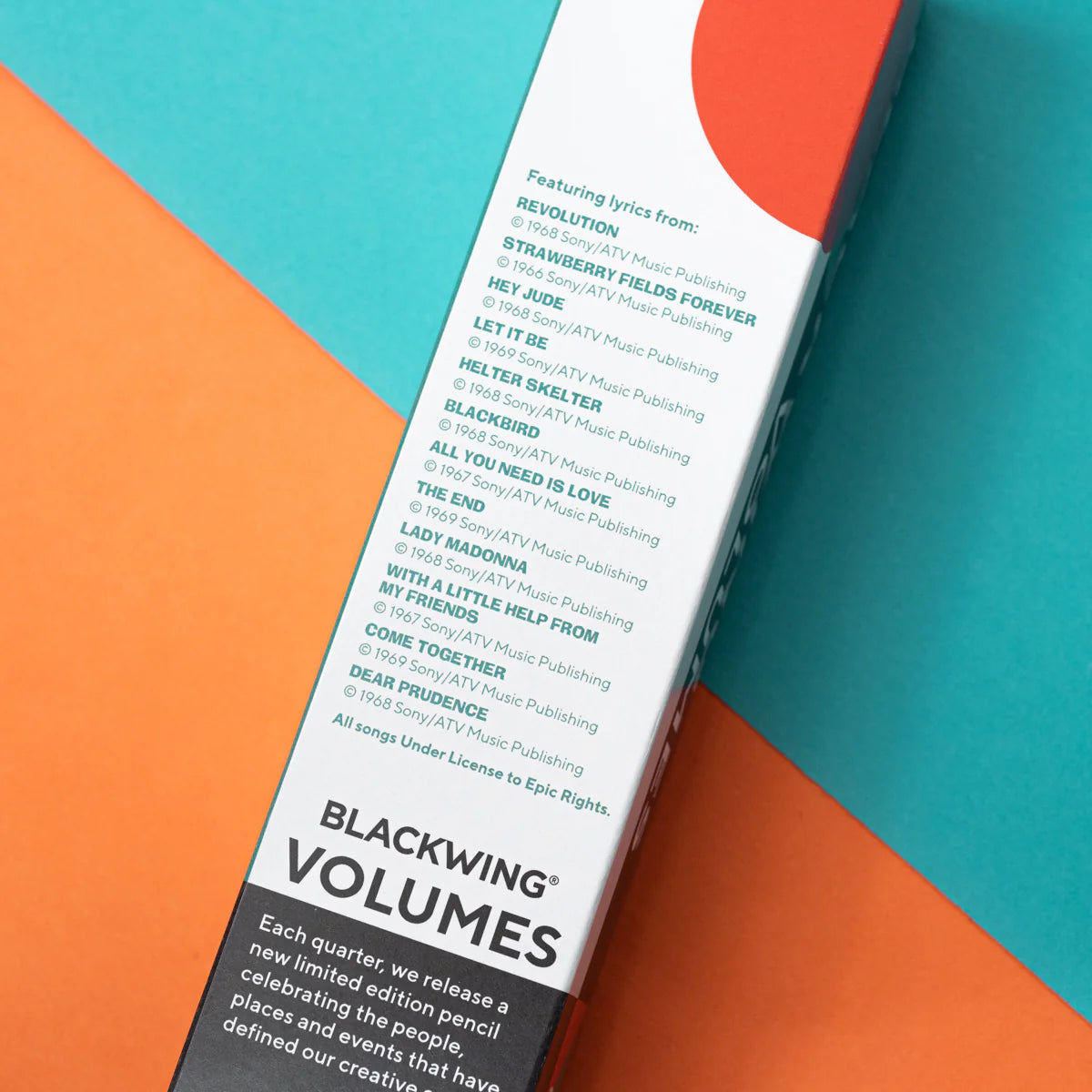 Blackwing Lennon & McCartney "Volume 192" Pencils