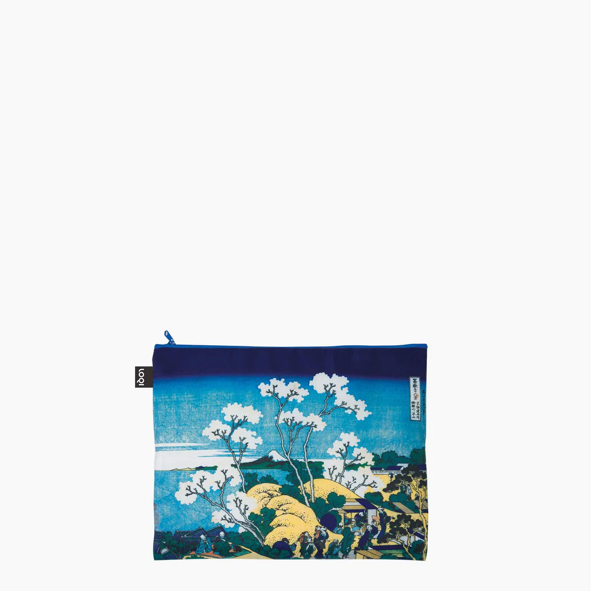 Hokusai / Hiroshige Recycled Zip Pockets (Set of 3)