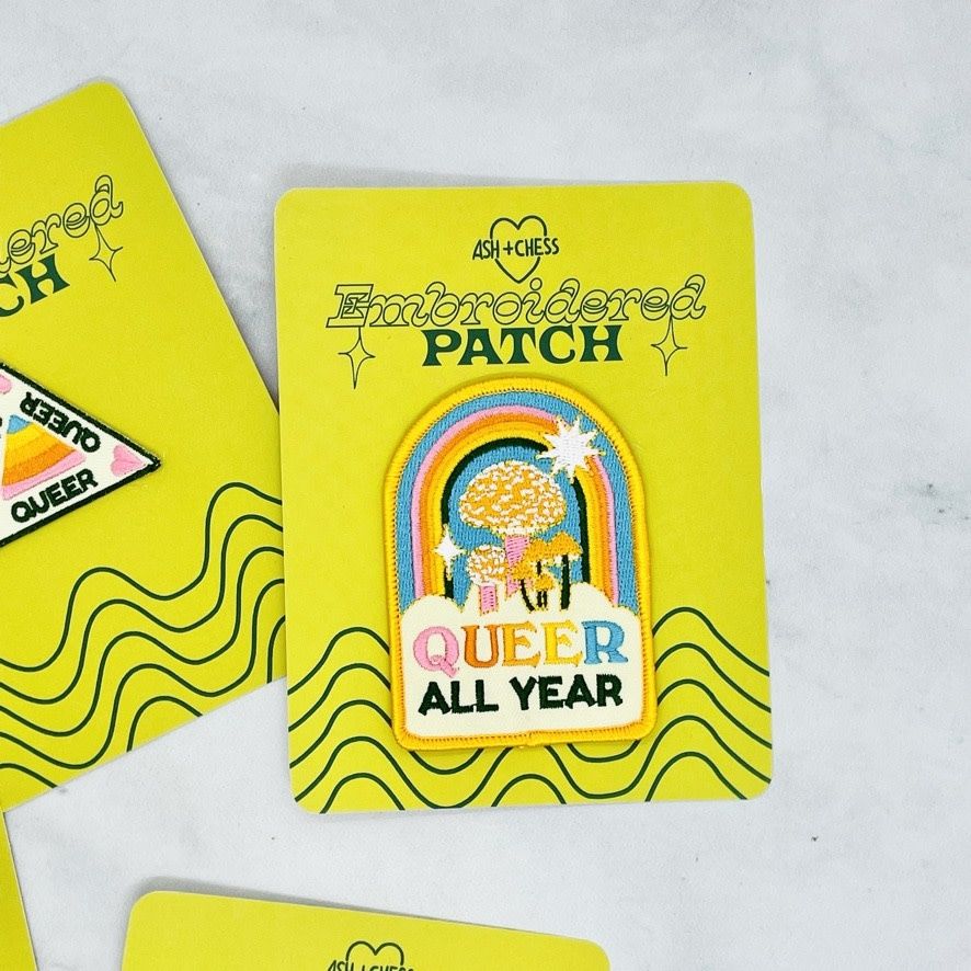 Ash + Chess Queer and Gender Fluid Patches