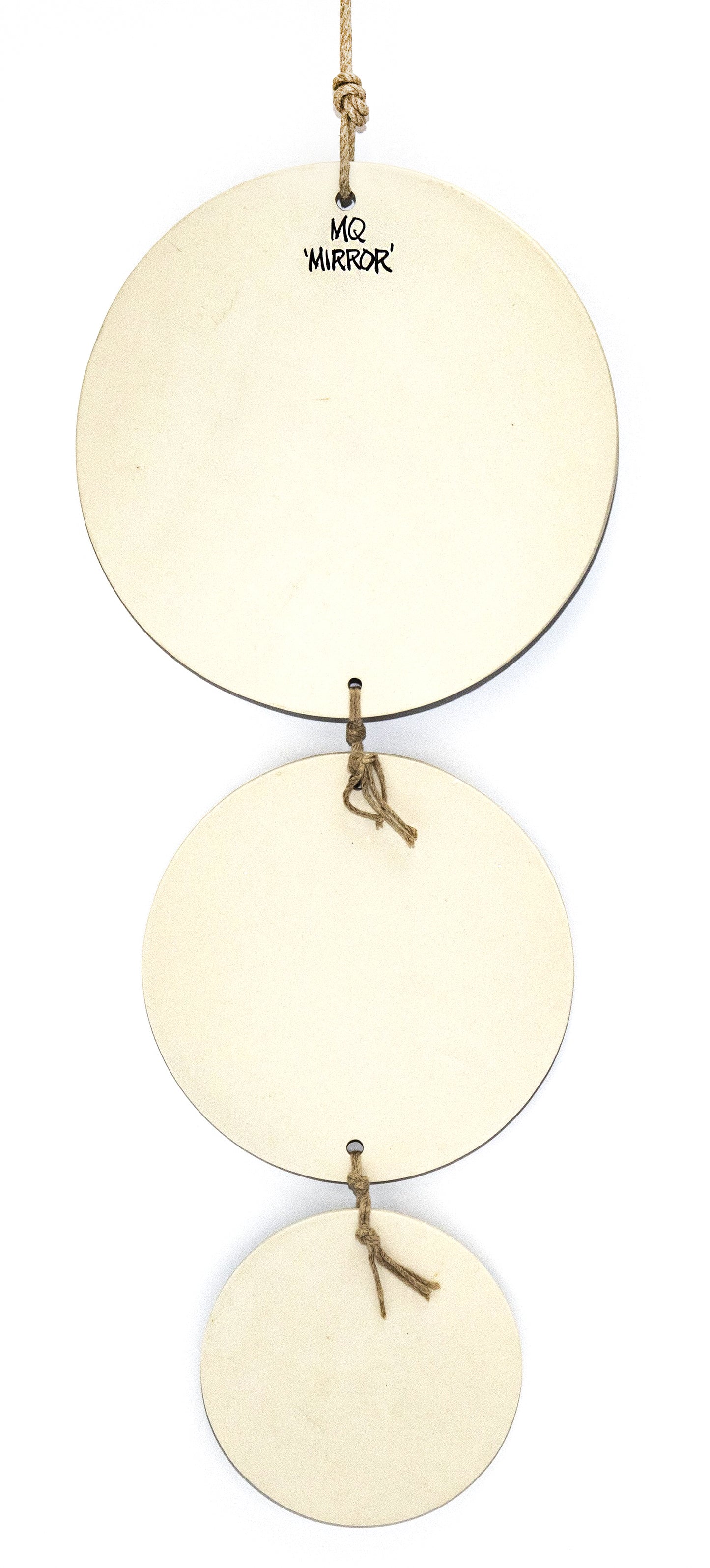 3 Disc Gradient Porcelain Wall Hanging by MQuan