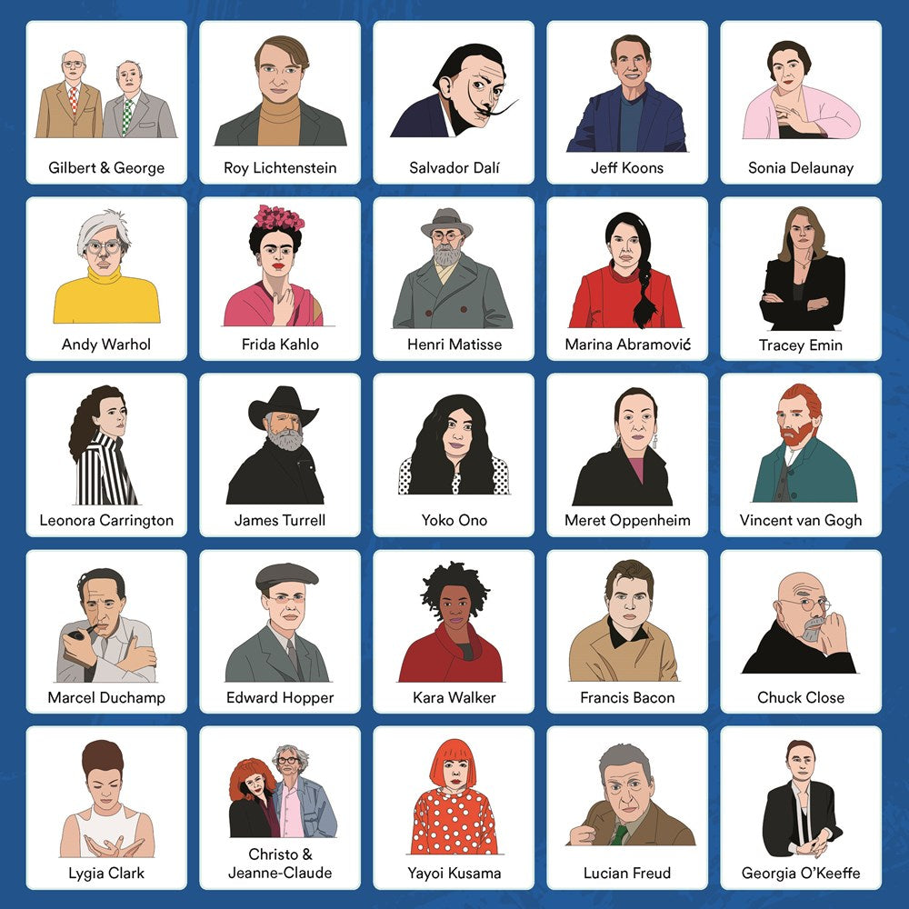 Artist Bingo: A Game of Icons