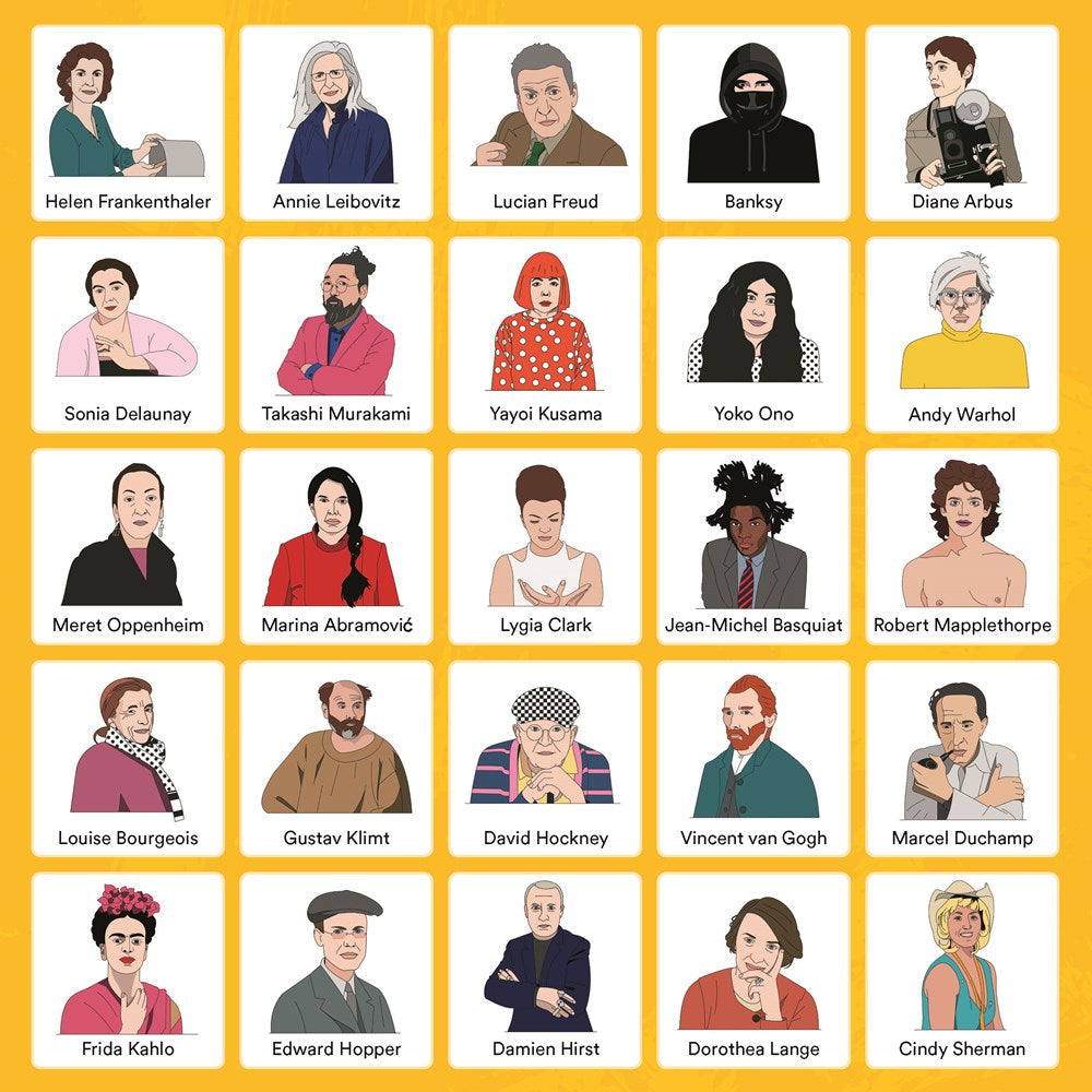 Artist Bingo: A Game of Icons