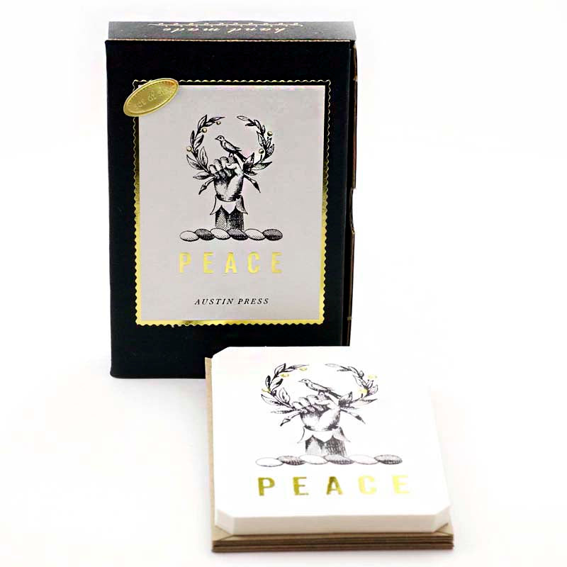 Austin Press Notecard Set: Peace