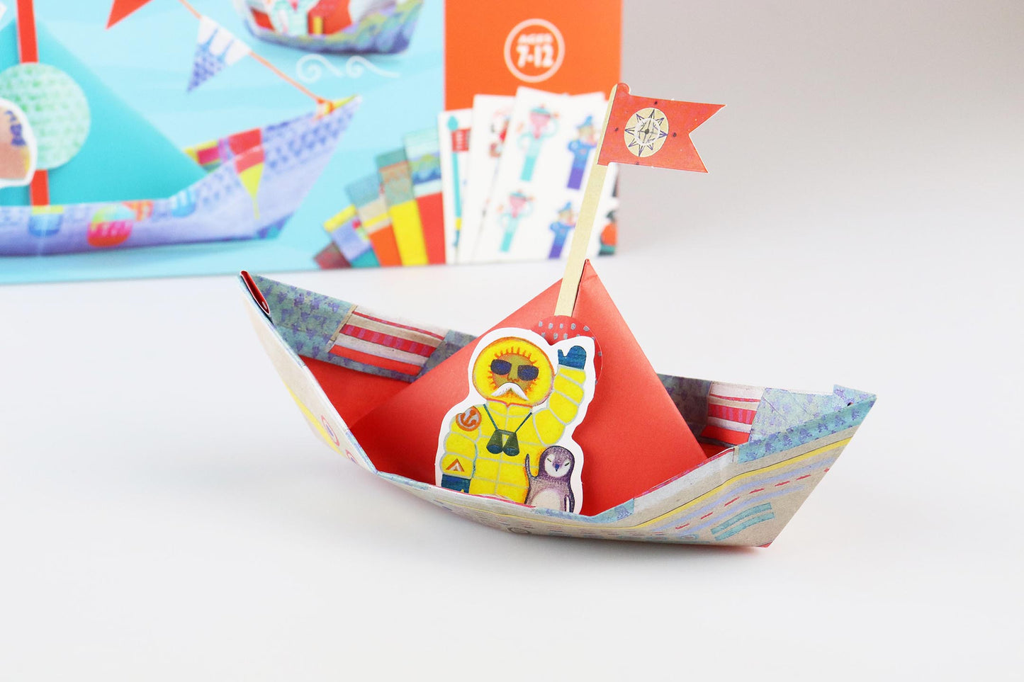 Floating Boats Origami Kit