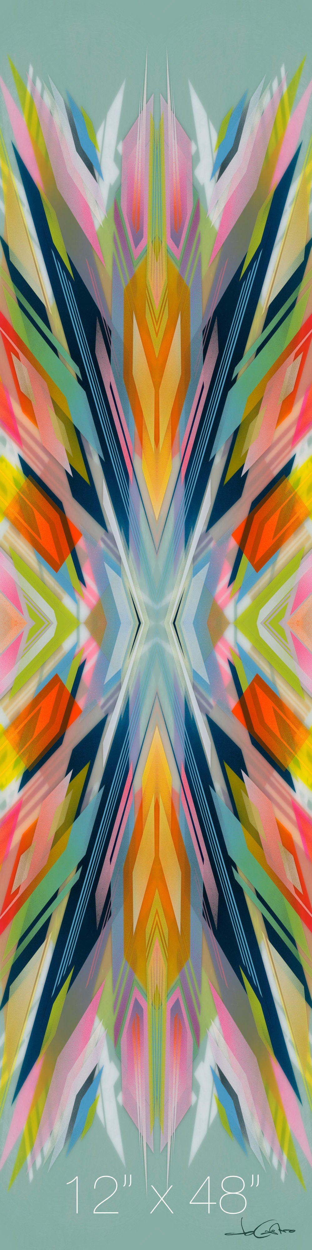 Geo Scarf by Francesco Lo Castro