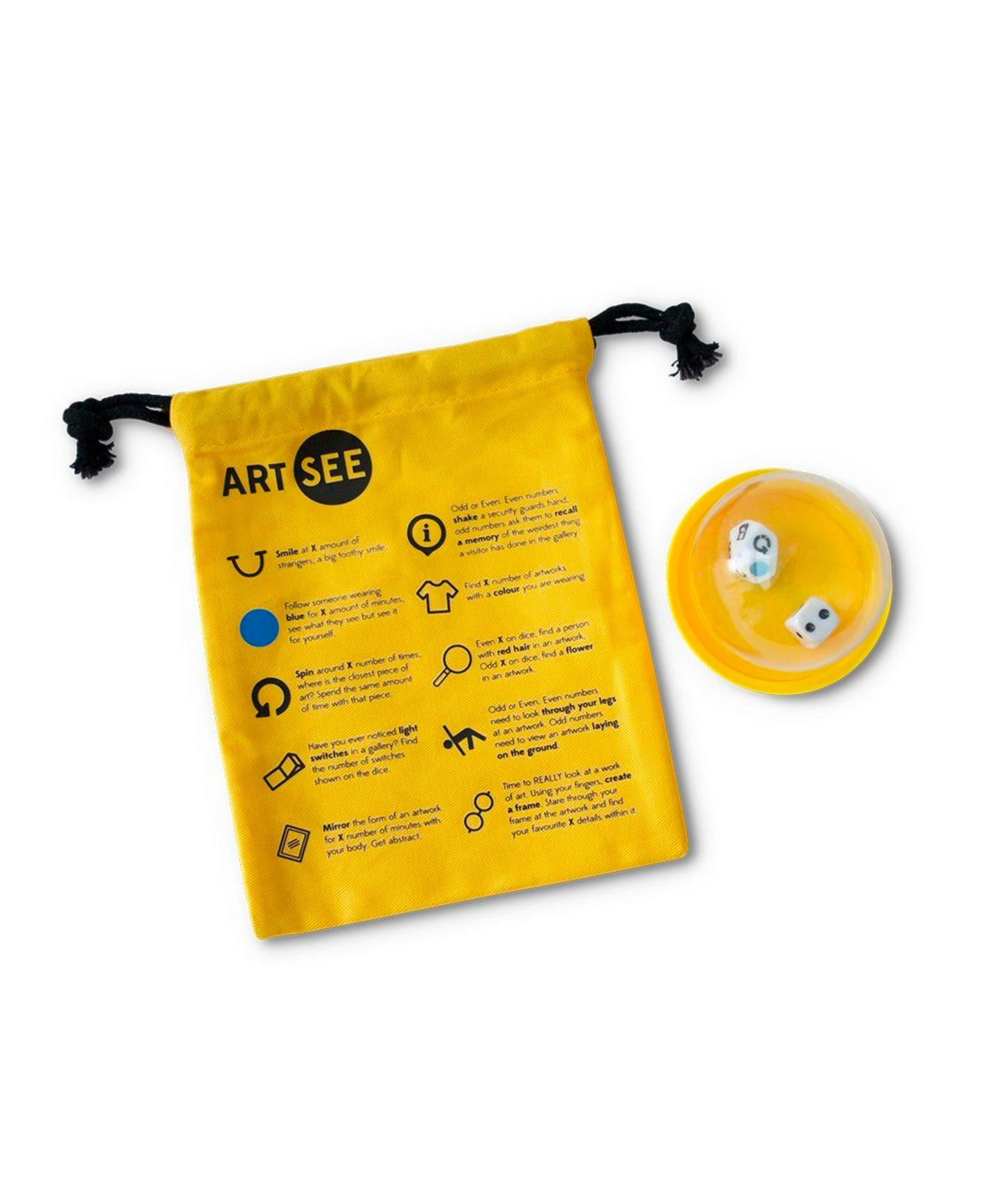 Hi Art! ART SEE Museum Experience Dice Game