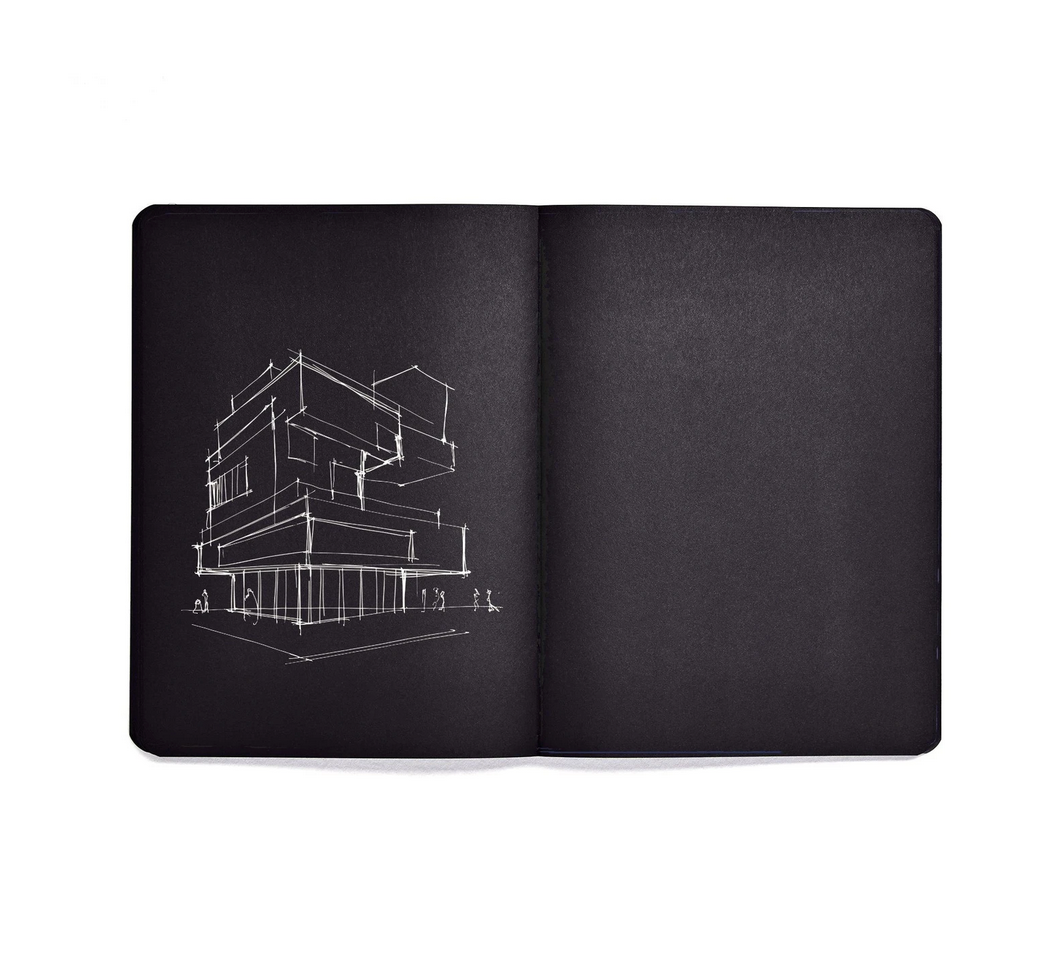 Not White Black Notebook