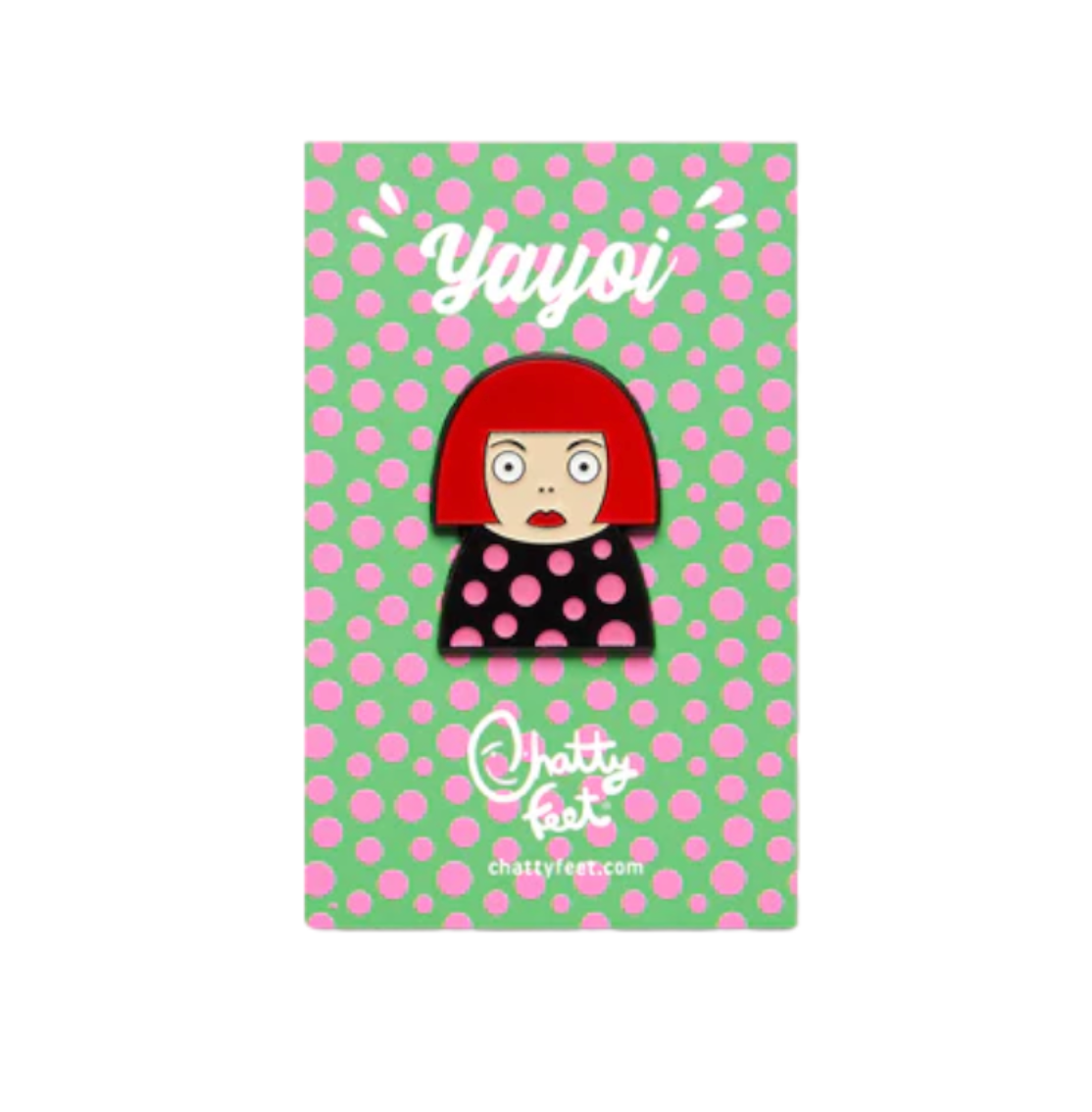 Yayoi Enamel Pin
