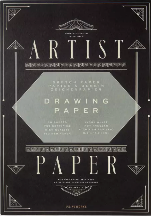 Drawing Paper Pad by Printworks