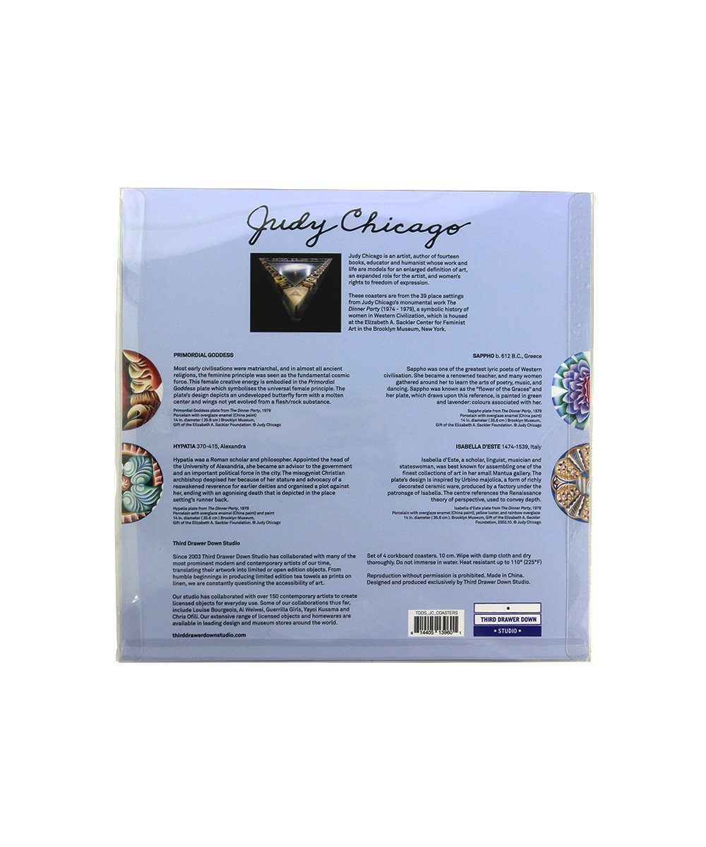 Judy Chicago Coasters - Set of 4