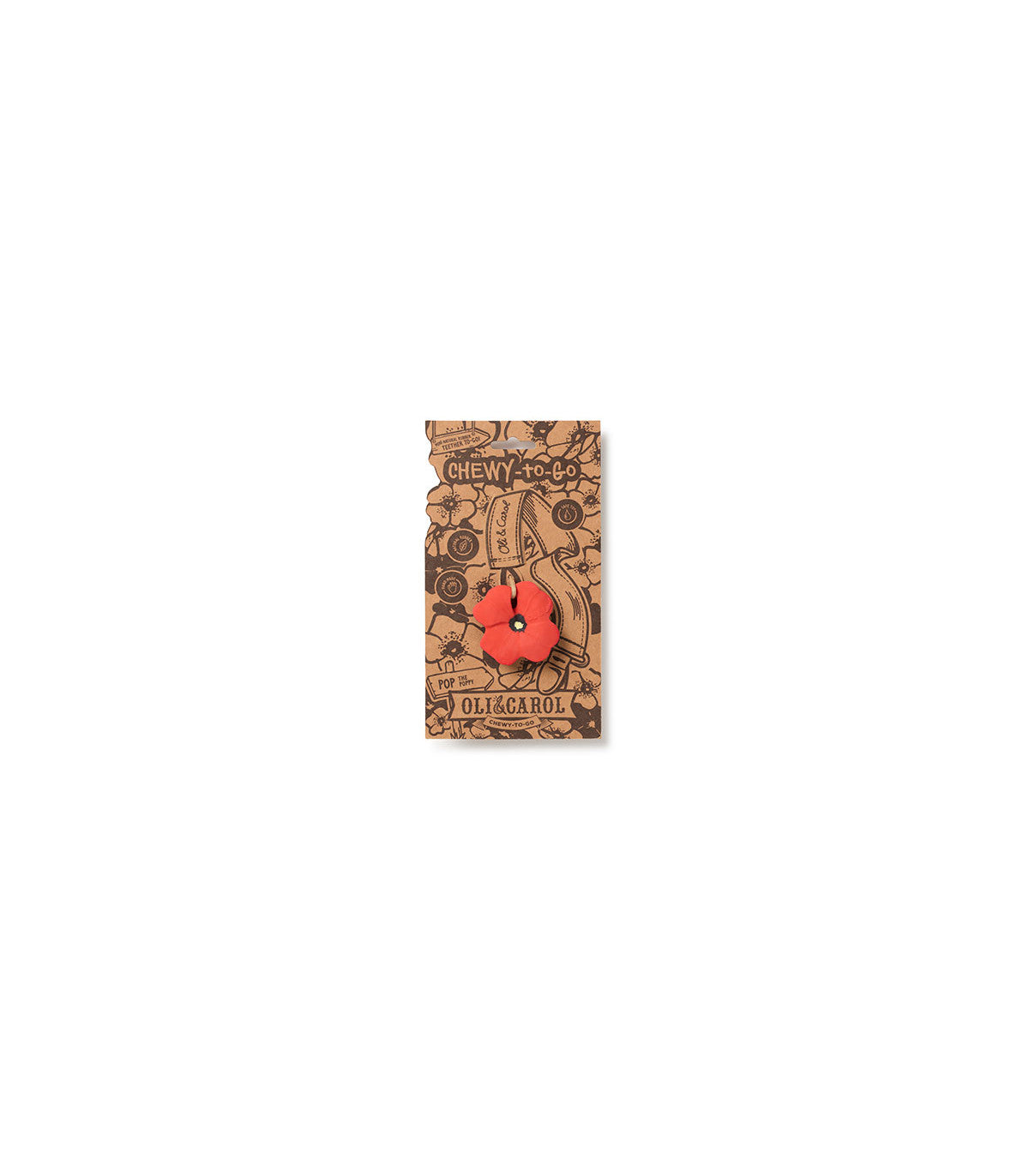 Oli and Carol Natural Rubber Toy