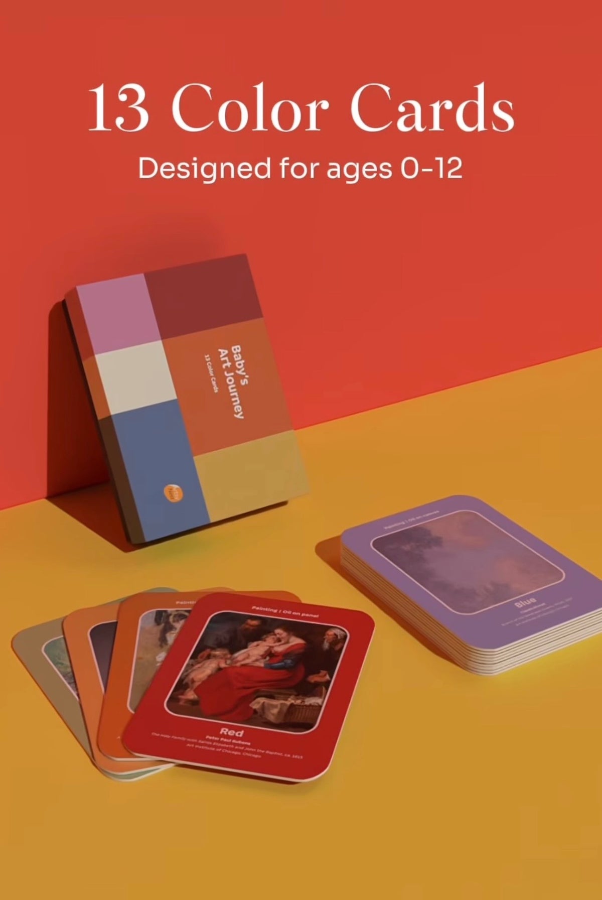 Baby's Art Journey - 13 Color Cards