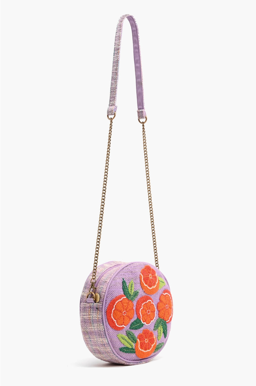 Florida Lavender Crossbody Bag