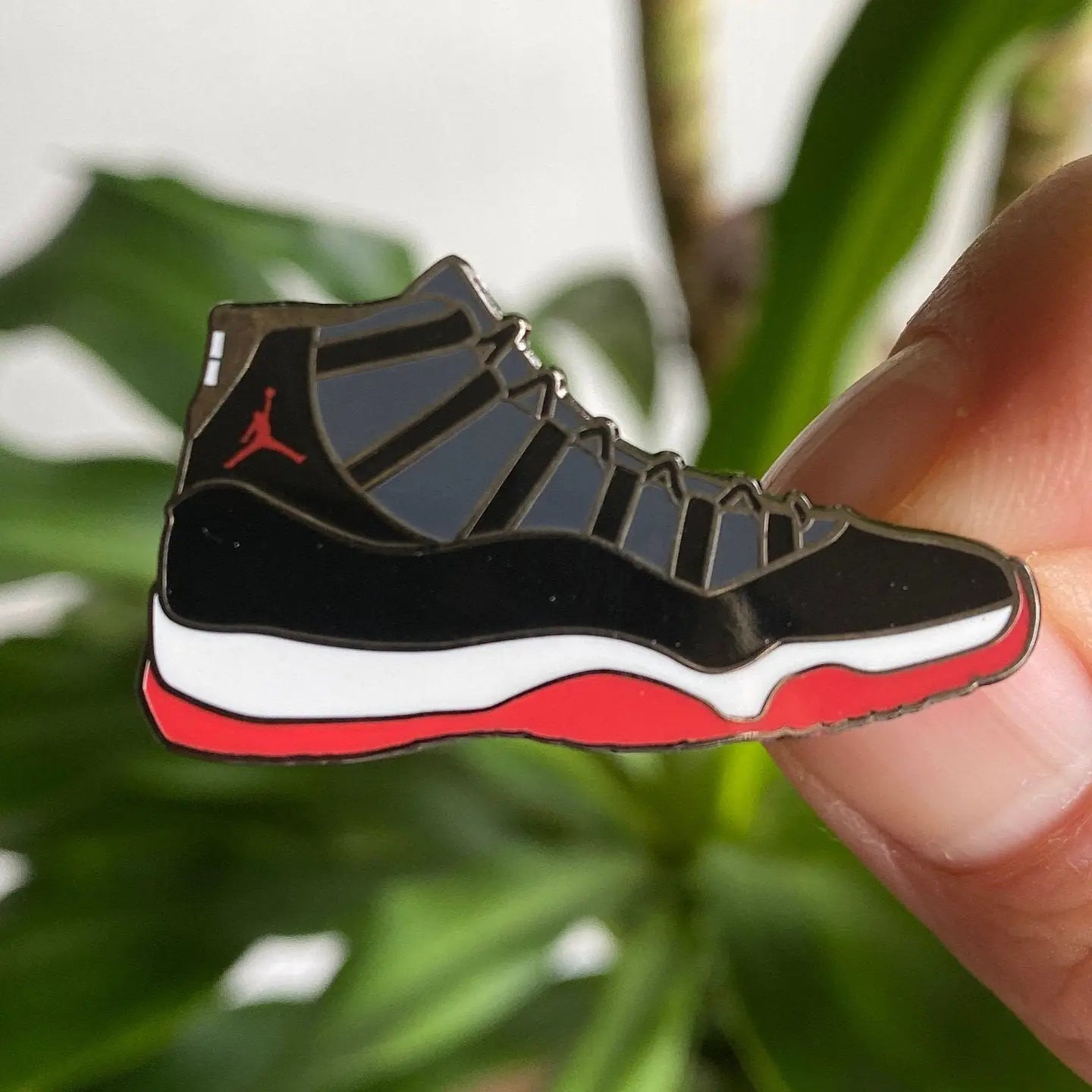 Sneaker Head Enamel Pins