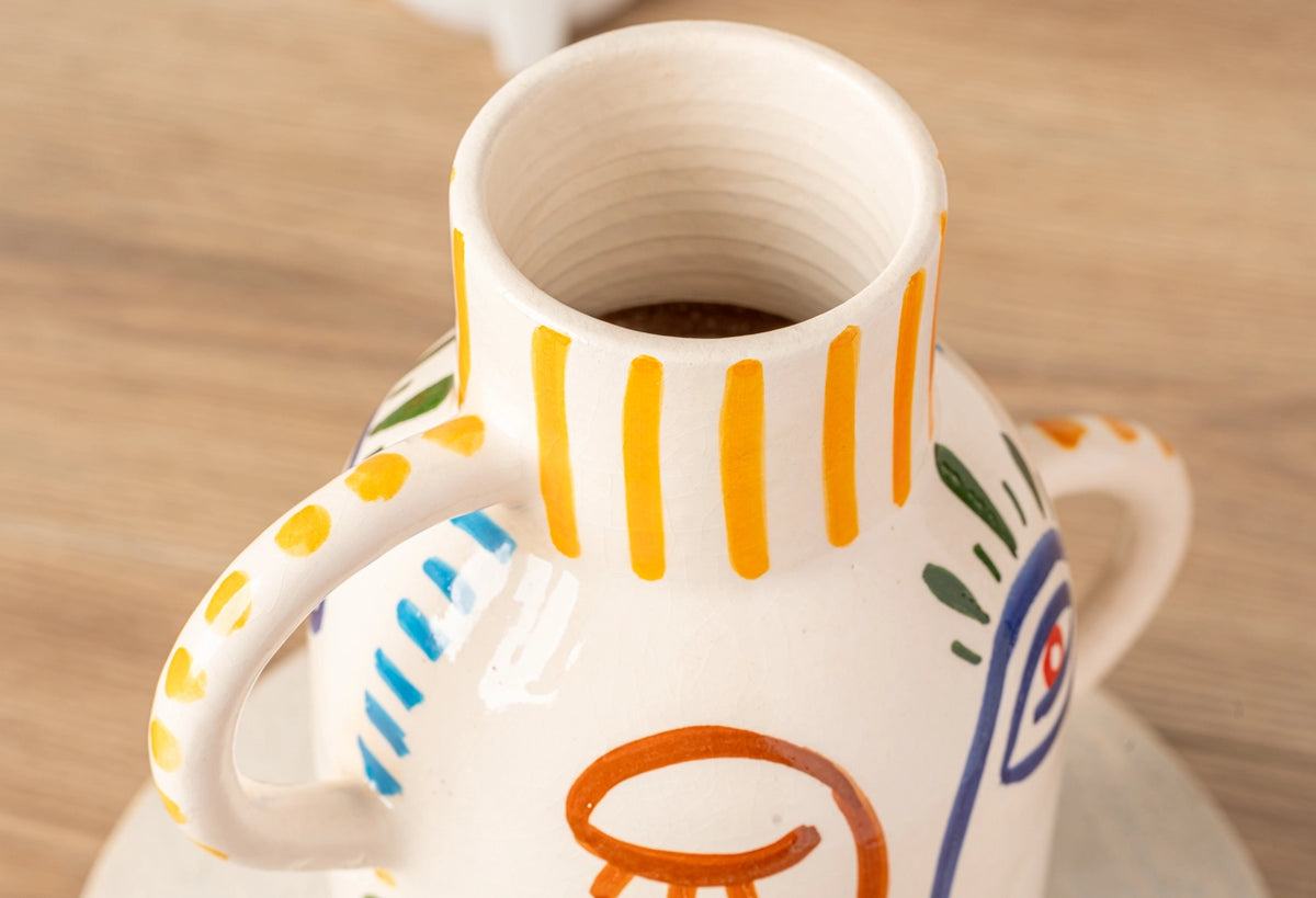 Moroccan Visage Vase
