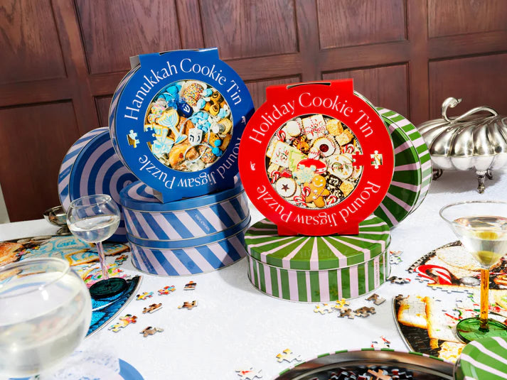 Hanukkah Cookie Tin Puzzle (750 Pieces)