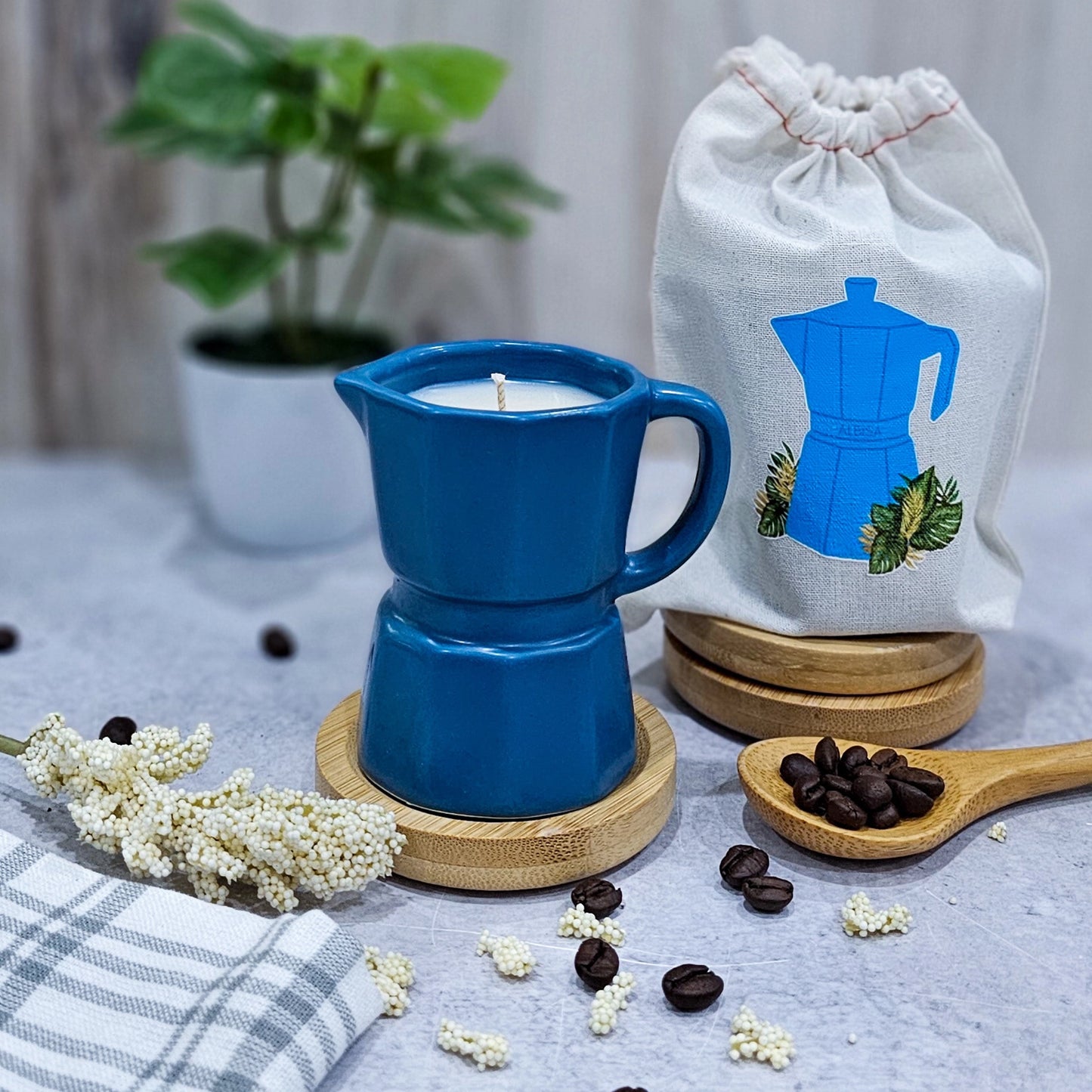 Small Cafetera Candles