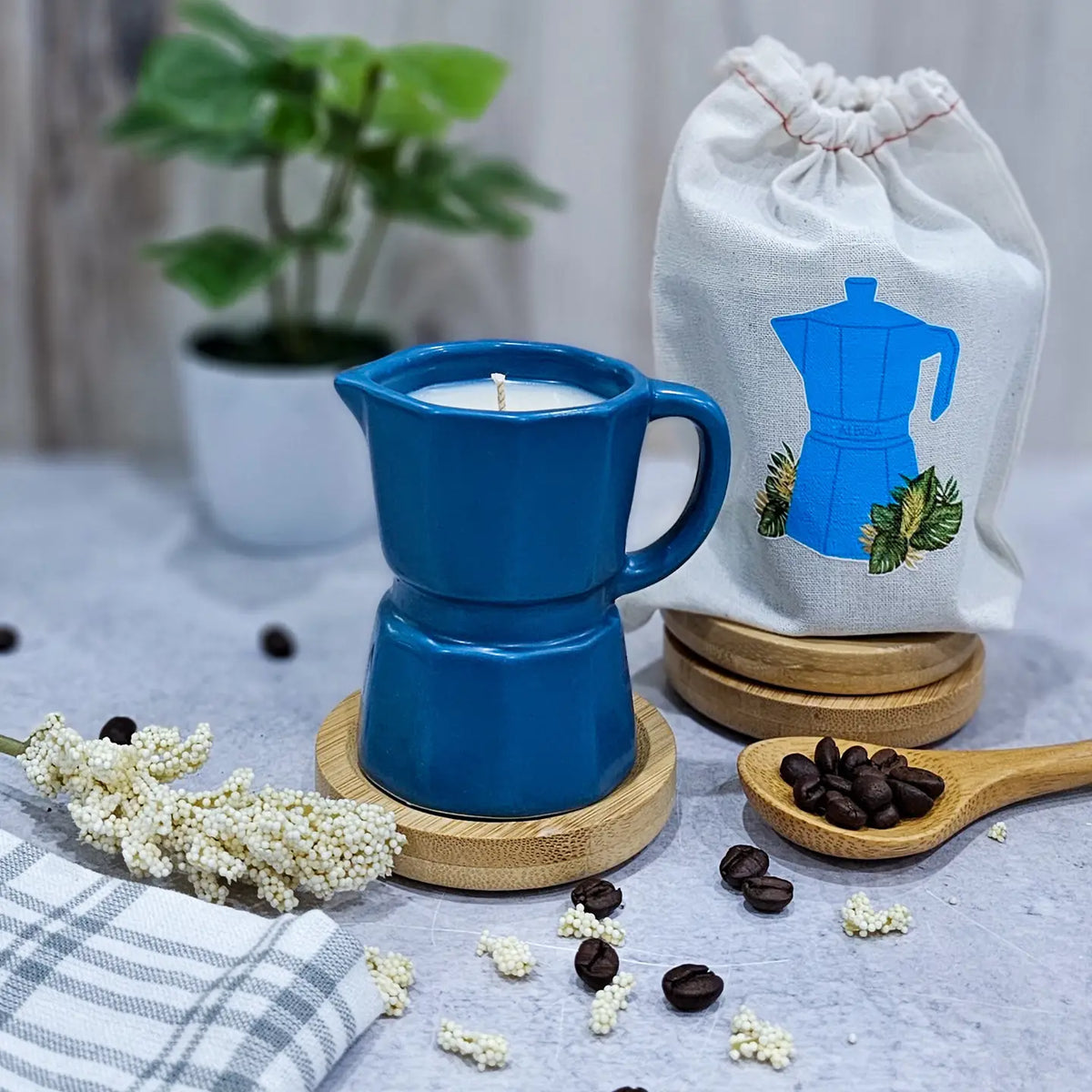 Medium Cafetera Candles