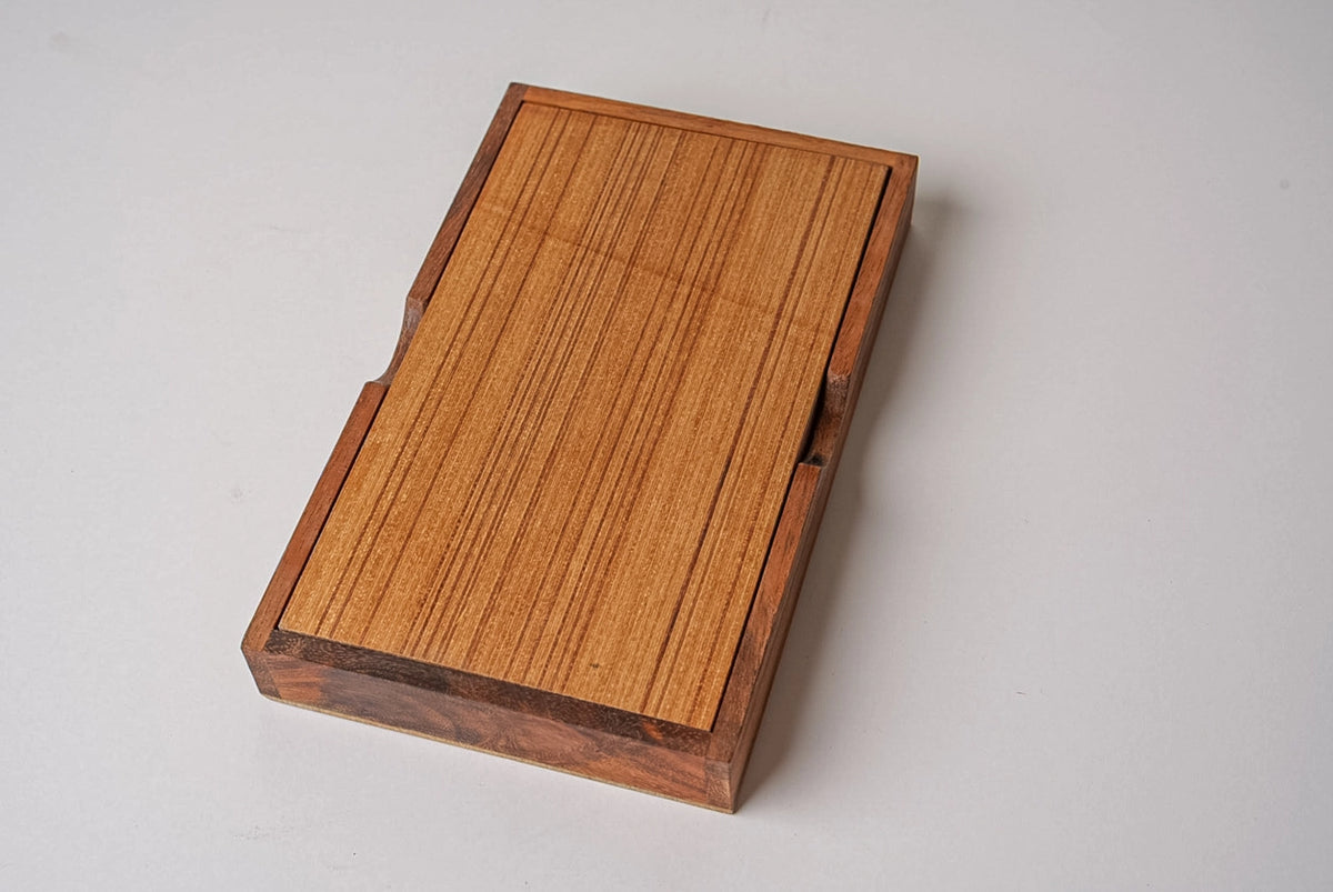 Classic Mango Wood Domino Set