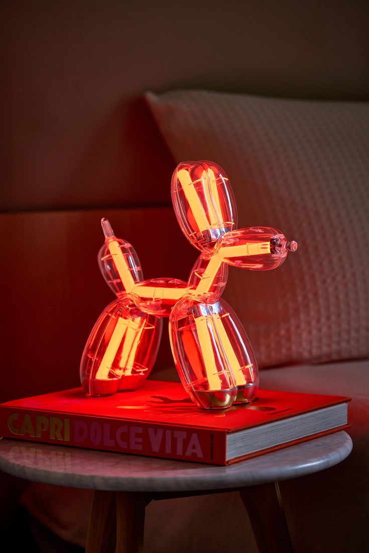 Balloon Dog Lamp by Jeff Koons