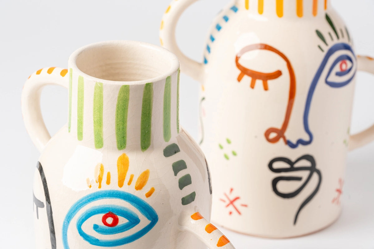 Moroccan Visage Vase