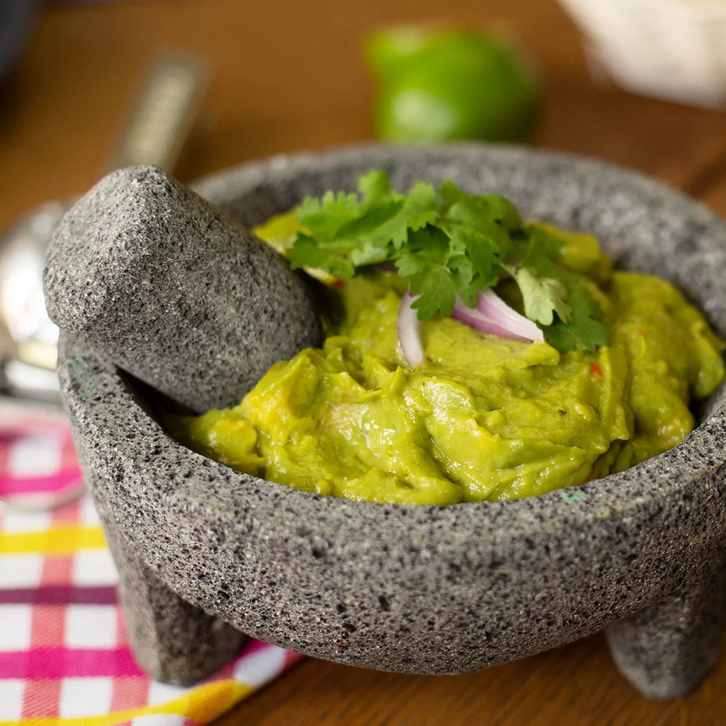 Volcanic Rock Molcajete Set