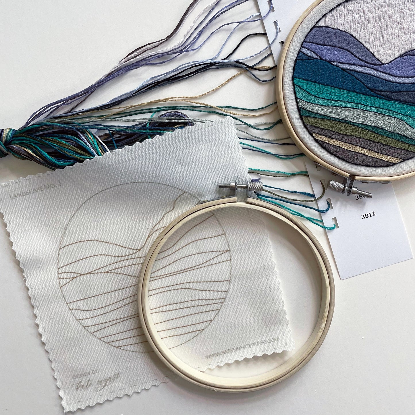 DIY Embroidery Kit - Landscape No. 1 (5")