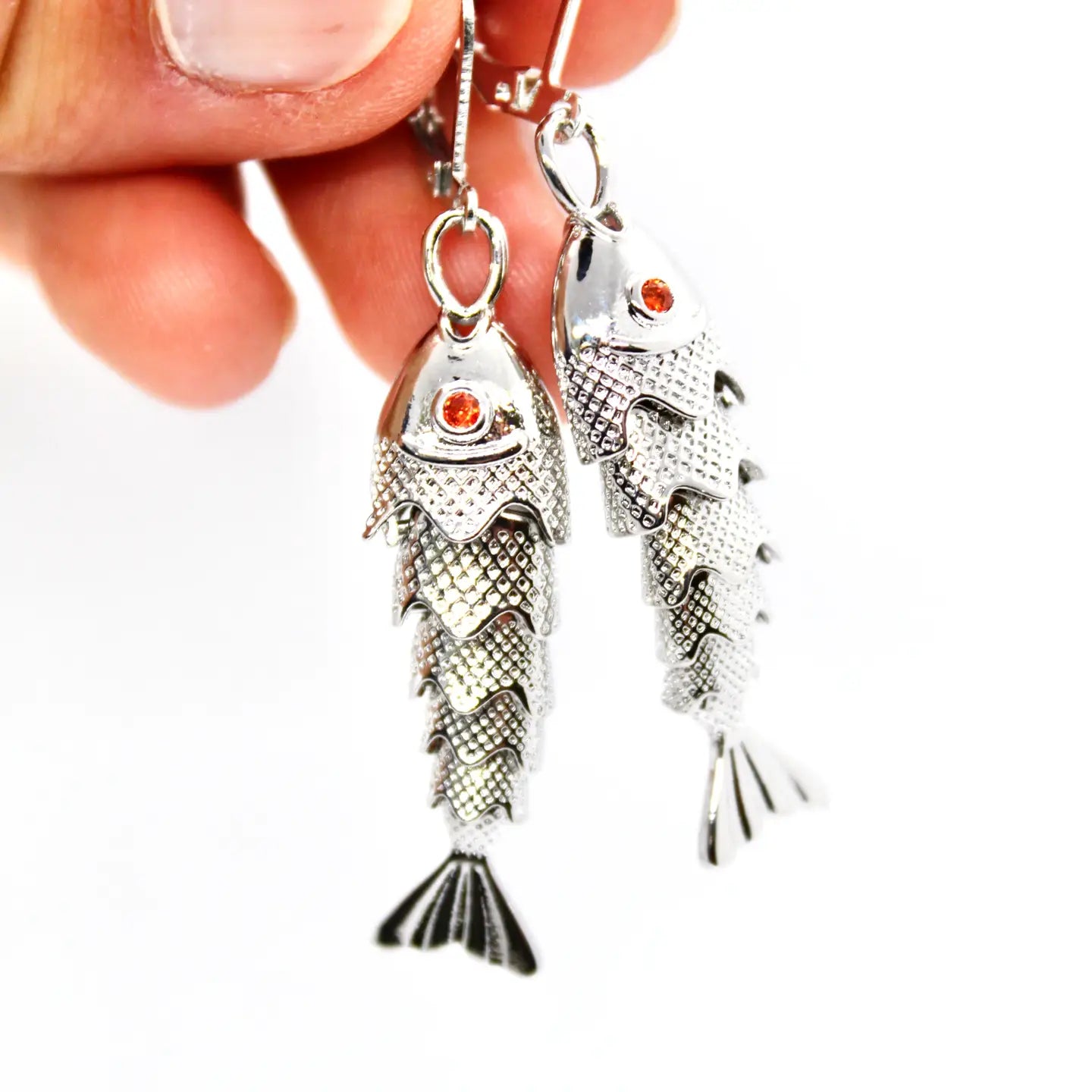 Articulated Fish Earrings