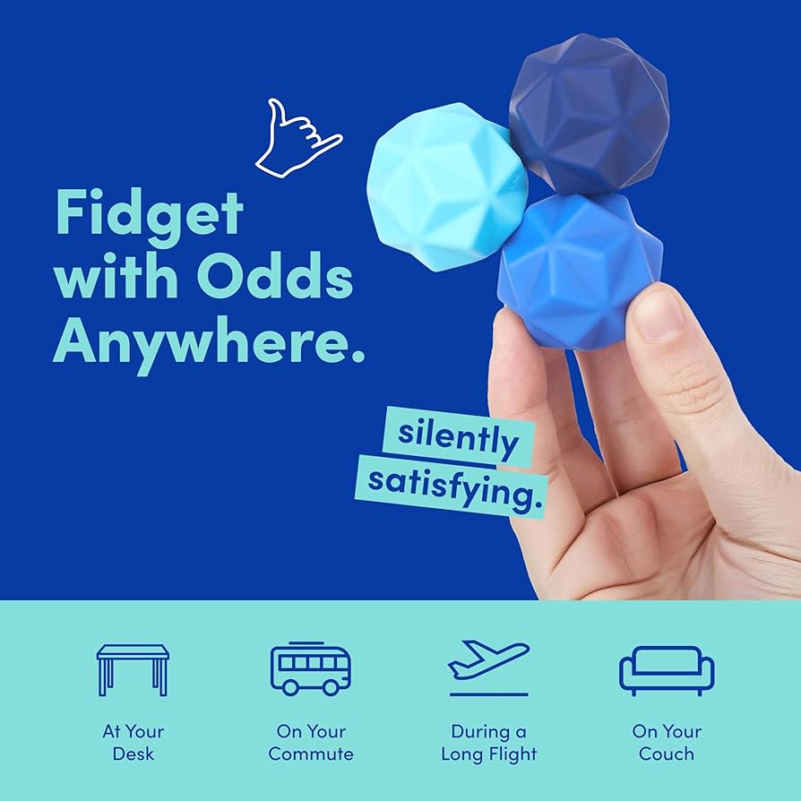 Odds Vivid Silicone Fidget Magnets