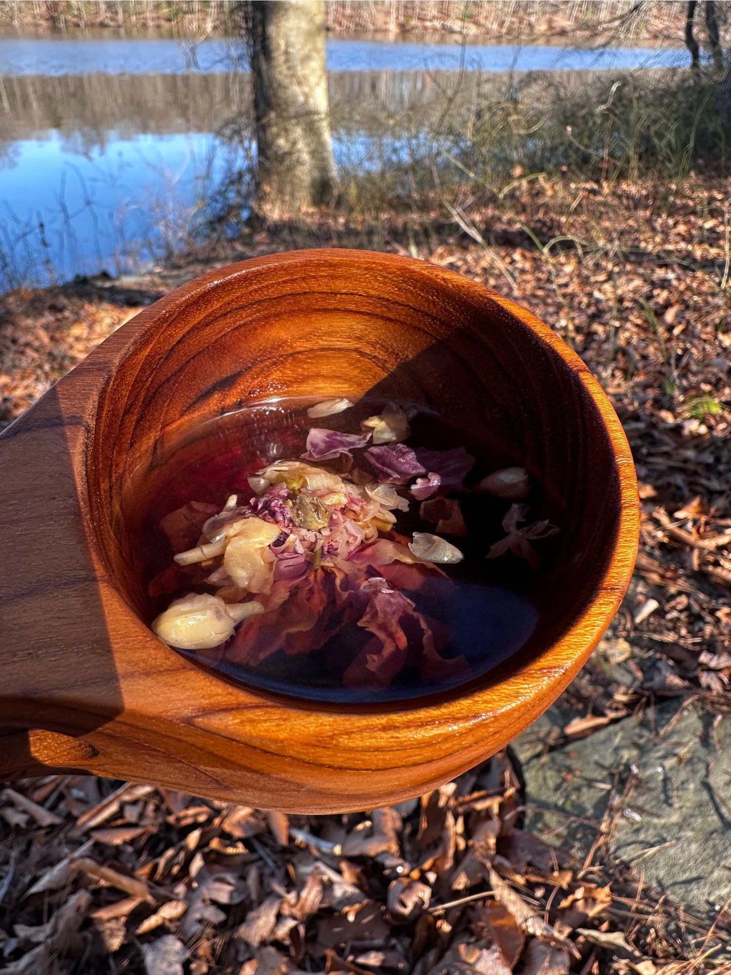 Teak Kuksa Coffee & Tea Mug