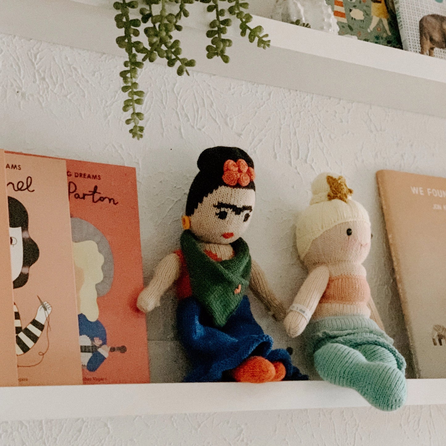 Knitted Frida Kahlo Doll