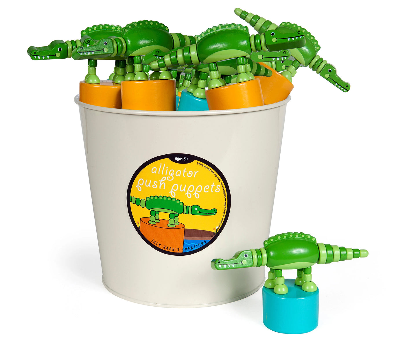 Alligator Push Puppets
