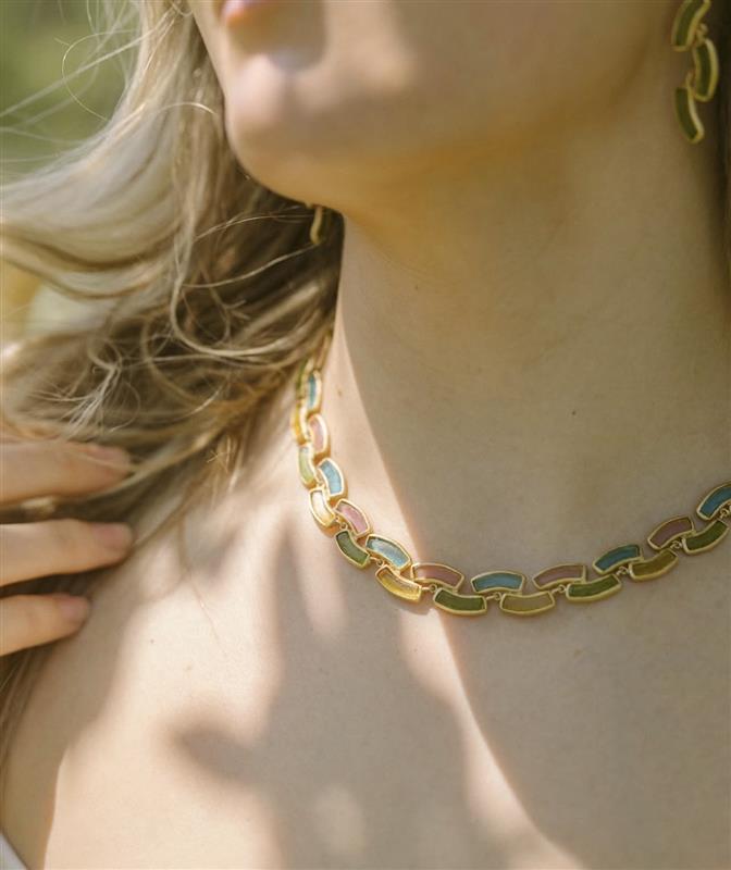 Arc Adjustable All Around Necklace