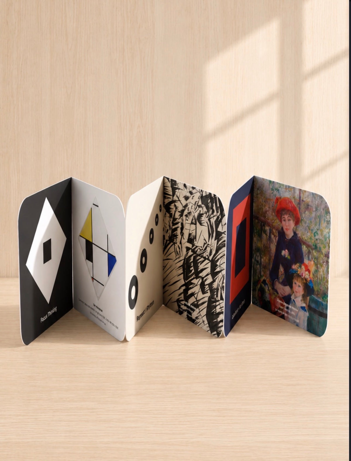 Baby's Art Journey - 4-Boook Accordion Set