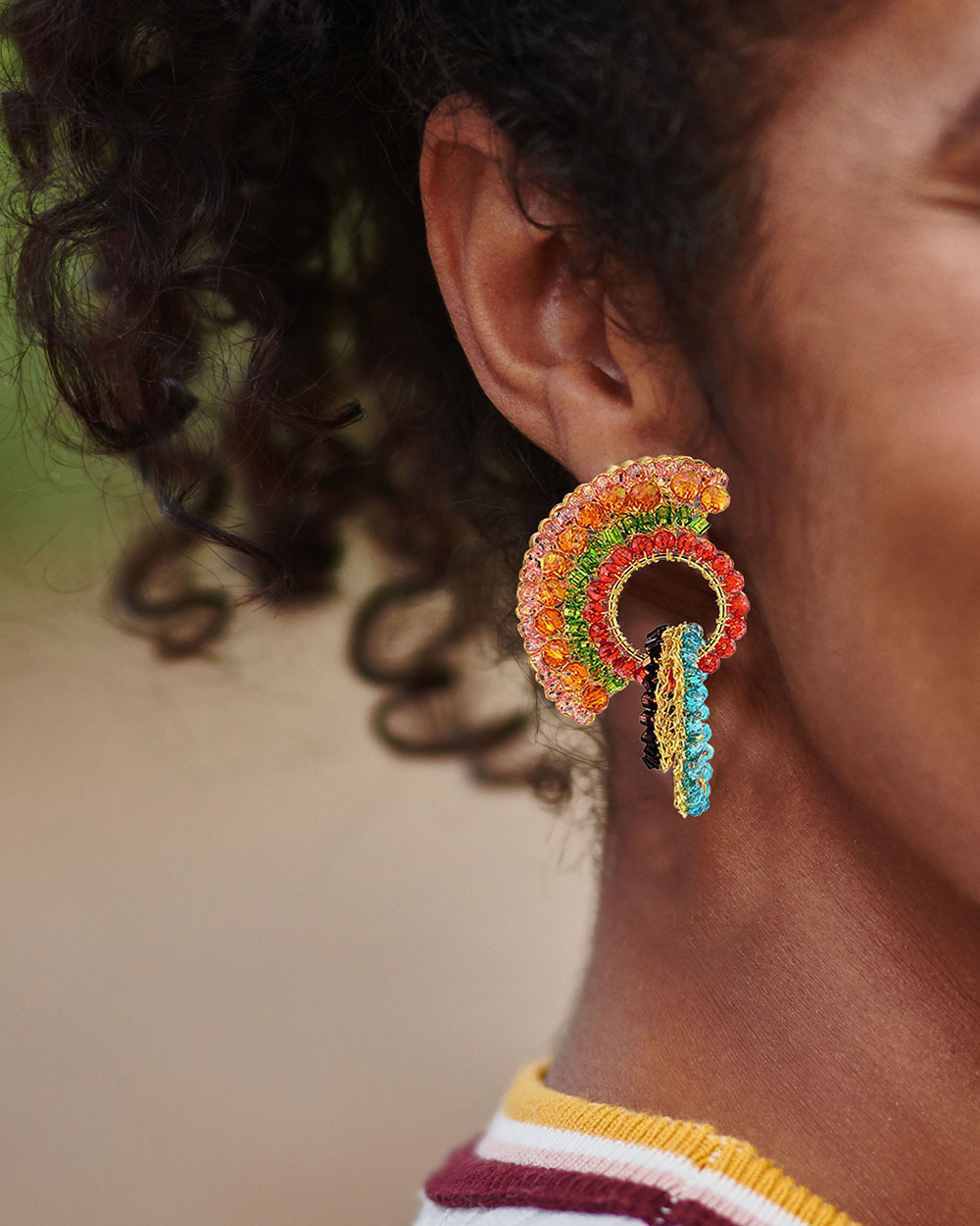 Sophia Handmade Crochet Earrings