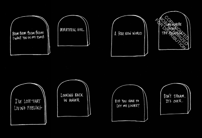 Deep Thoughts from a Shallow Grave: Epitaphs to Die For