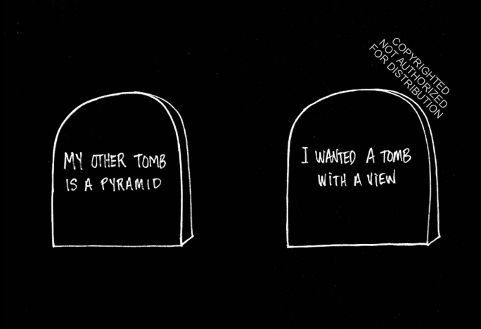Deep Thoughts from a Shallow Grave: Epitaphs to Die For