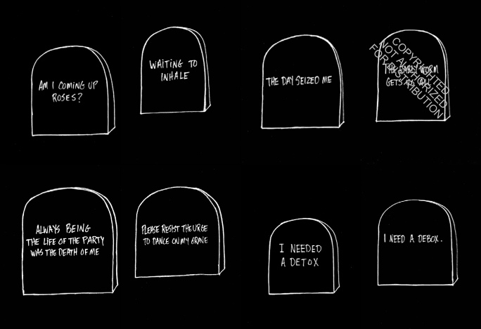 Deep Thoughts from a Shallow Grave: Epitaphs to Die For