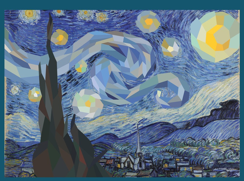Paint by Sticker: Works of Art