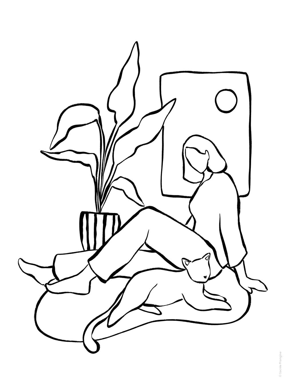 The Sweet Life Painting and Coloring Book