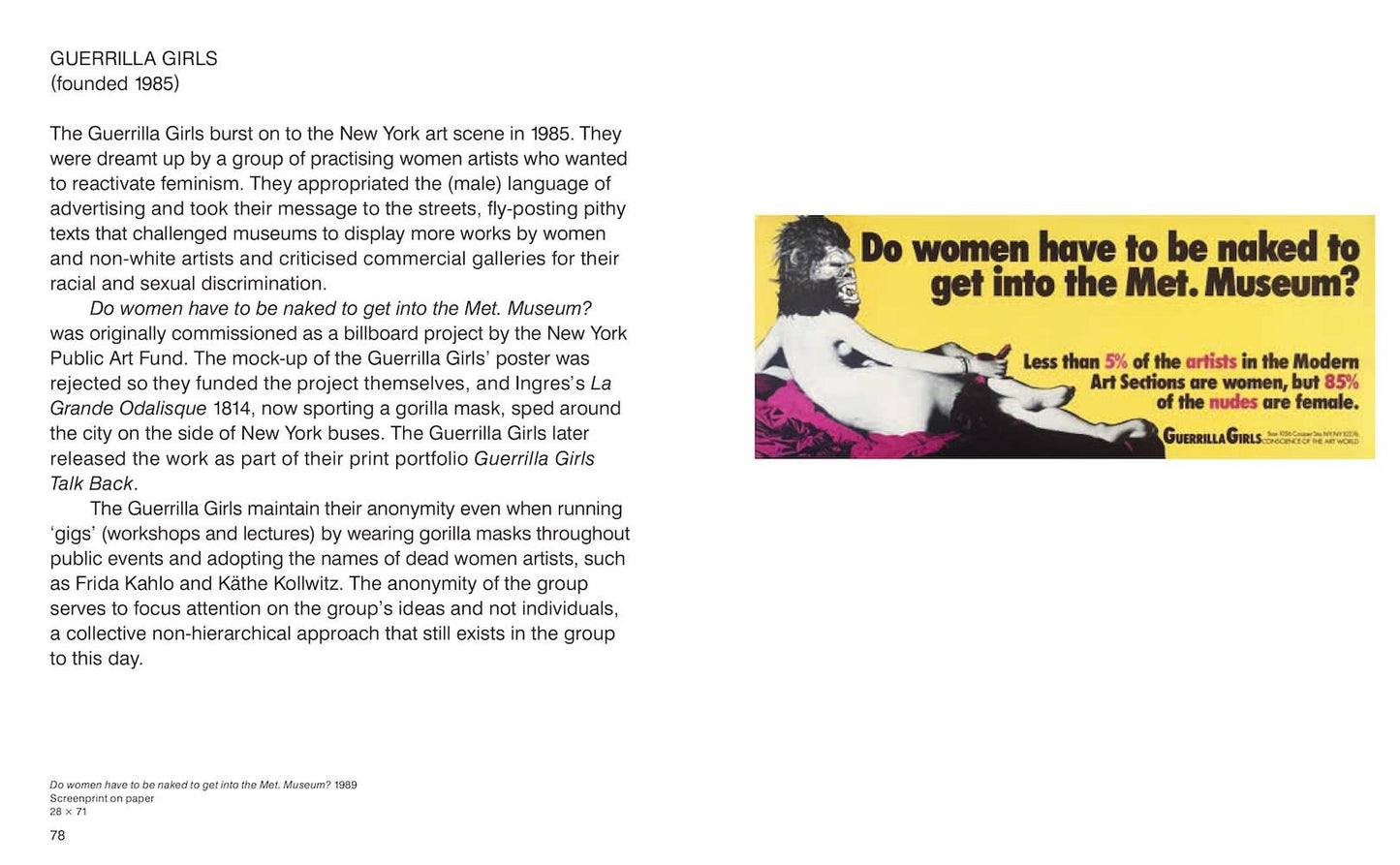A Little Feminist History of Art